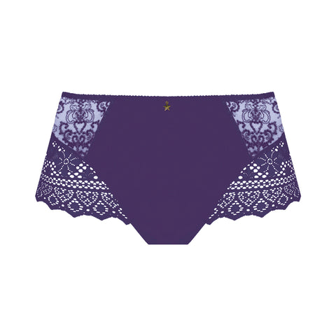 Cassiopee Culotte Panty Brief Dark Purple