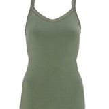 Eloise Elephant Print Support Top & Shorty PJ Set Sage