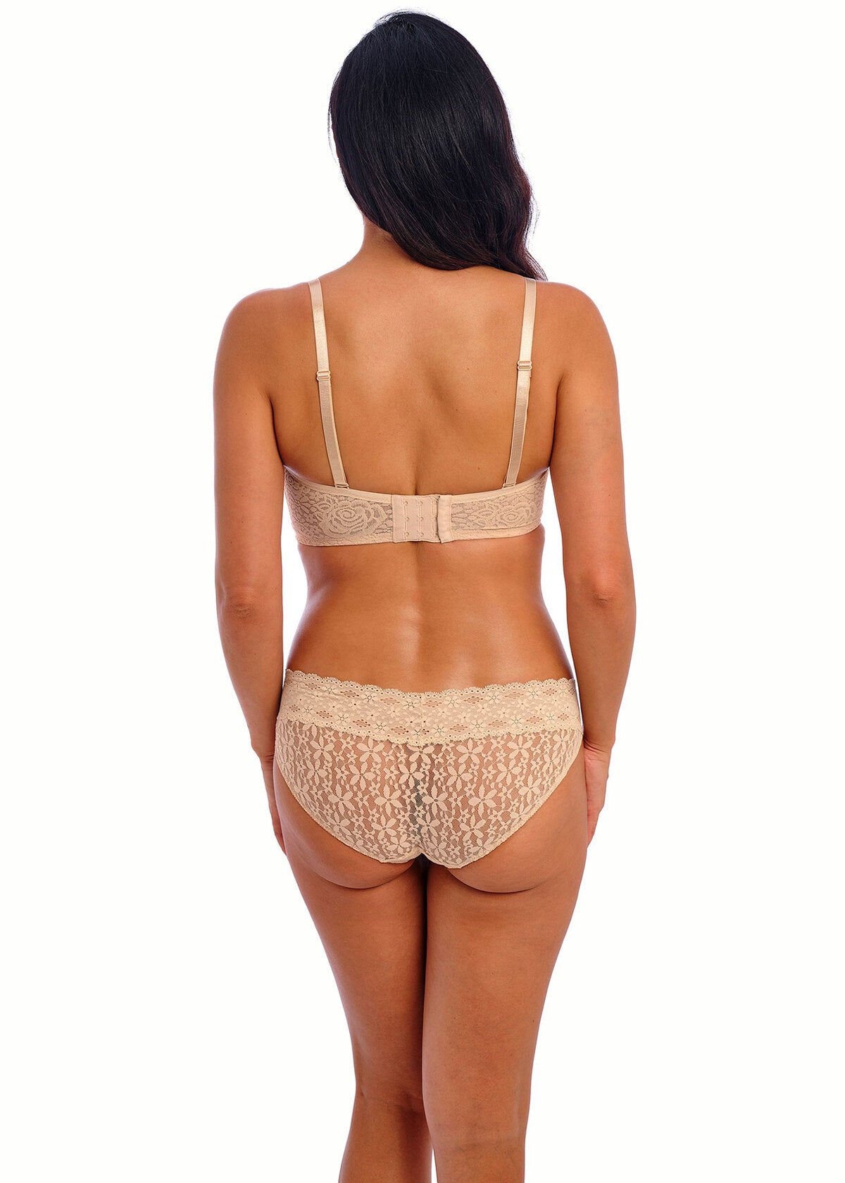 Halo Lace Strapless Bra - non padded