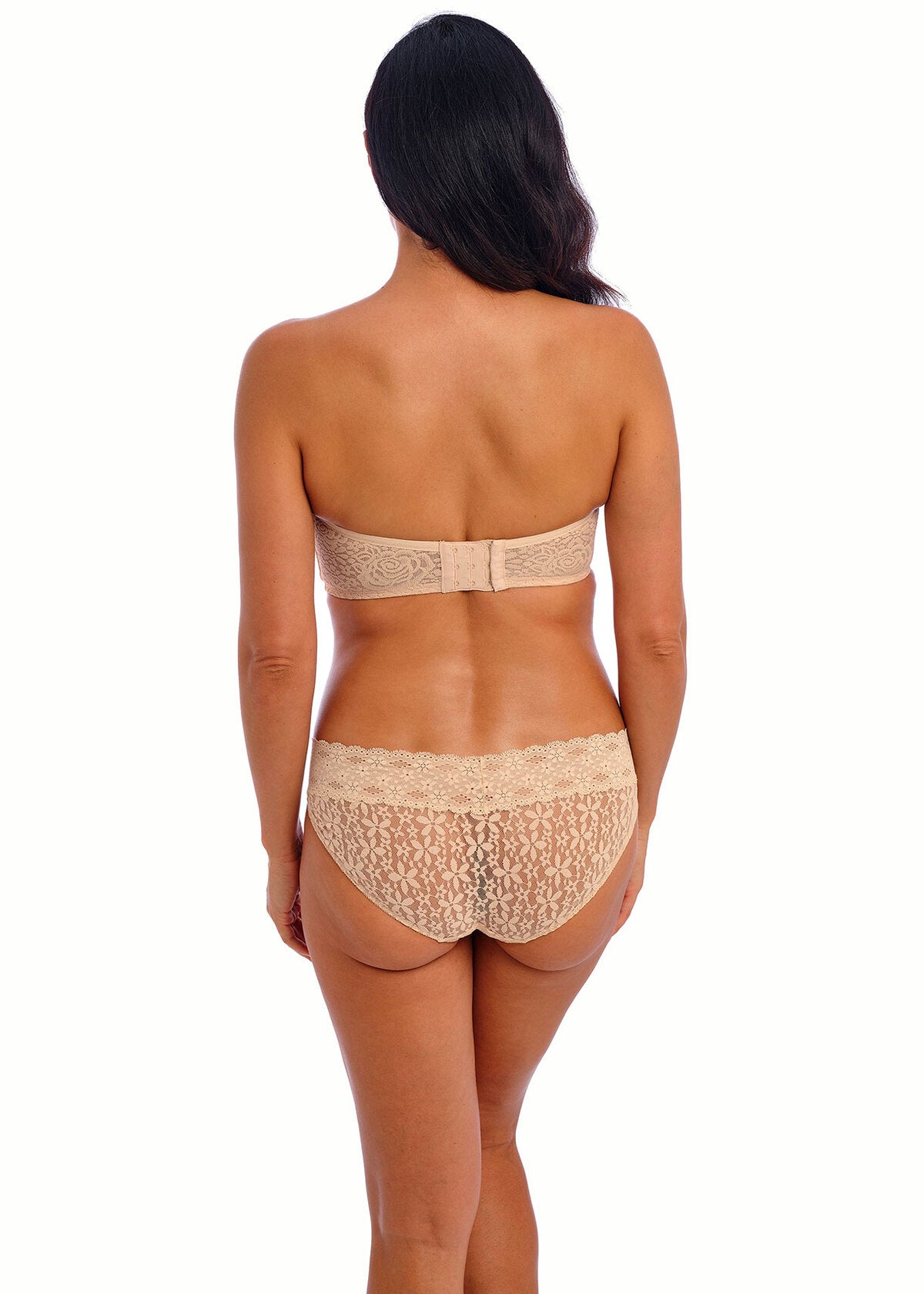 Halo Lace Strapless Bra - non padded