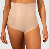 Shape With An Edge High Waist Shapewear Brief Nude