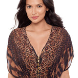 Raya de Safari Kimono Swim Cover Up