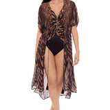 Raya de Safari Kimono Swim Cover Up