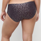 Soft Stretch Hipster Brief Ink Shimmer Print