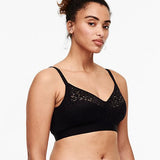 Norah Wirefree Support Bra Black