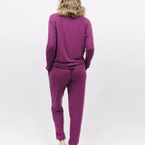 Carina Magenta Modal Knit Set