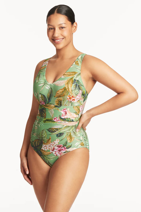 Lost Paradise D/DD Cup One Piece Green