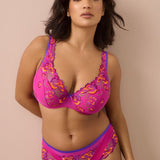 Devdaha Plunge Bra Very Berry