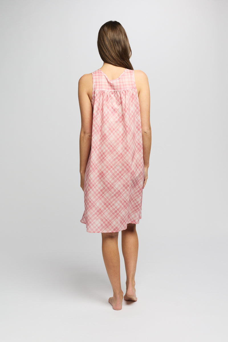 Gingham nightgown discount