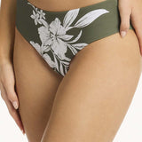 Aloha Mid Bikini Pant Khaki