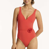 Casa Del Mar Plunge One Piece Flame