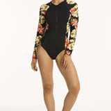 Juniper Long Sleeved Multifit One Piece Black