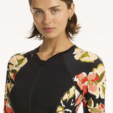 Juniper Long Sleeved Multifit One Piece Black