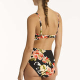 Juniper Panelled High Waist Pant Black