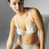 Delice Full Cup Plunge Bra Blush