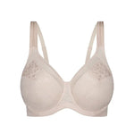 Product flat lay of Endless Comfort Underwire Bra in nude-pink Fresh Powder, designed for daily support—exclusively at The Foundation.