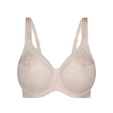 Product flat lay of Endless Comfort Underwire Bra in nude-pink Fresh Powder, designed for daily support—exclusively at The Foundation.