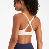 Berlei Electrify Mesh underwire sports bra in nude glow for women Style YYN7  for high impact sports slim body shape cross back adjustable straps