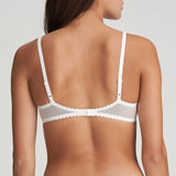 Back view of Jane Push Up Bra Natural from The Foundation, featuring comfortable mesh band and smooth finish