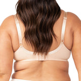 Back view of the Teint Gorgeous T-Shirt Bra by Triumph, showing soft hook-and-eye closure—shop at The Foundation.