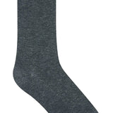 Wool Cotton Doubleface Socks Short Anthracite