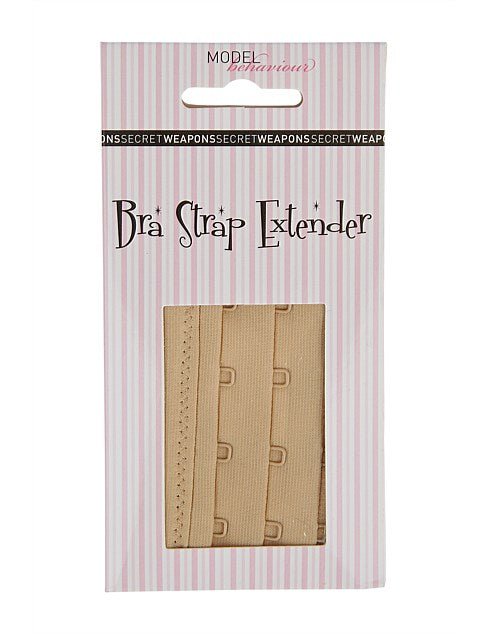 Packaging of the 4 Hook Bra Extender Nude, available at The Foundation, a practical bra accessory for extra comfort and flexibility with four-hook bras.