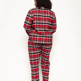 Windsor Red Check Long Sleeve PJ Set