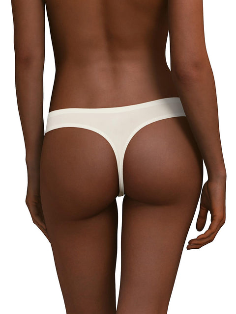 Soft Stretch Thong Ivoire