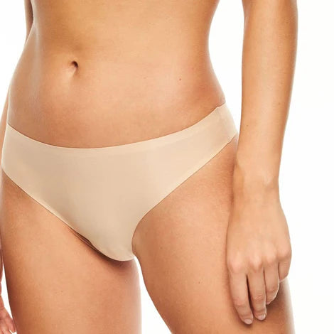 Soft Stretch Thong Nude