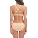 Halo Lace Moulded Underwire Bra Nude