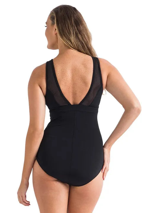Poolproof Saltbeach Scoop Ruche Mastectomy Swimsuit