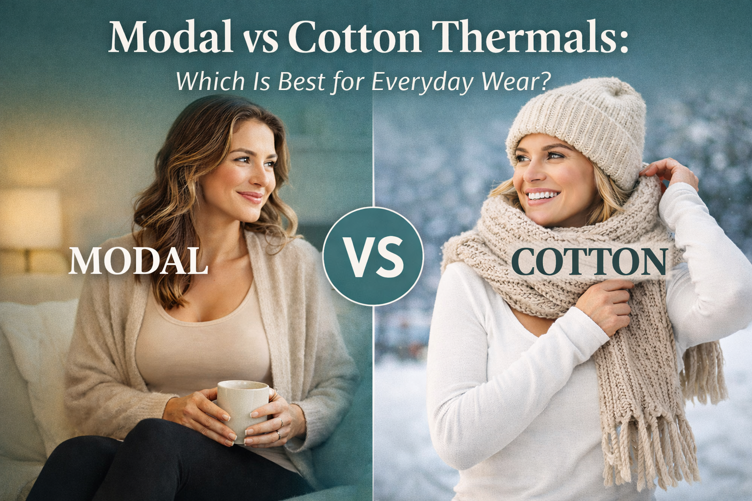 Modal vs Cotton Thermals: Which Is Best for Everyday Wear?