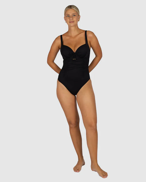 Chloro D.DD Mould One Piece Swimsuit Black