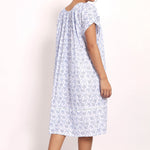 Back of the Hamptons nightie highlighting length and relaxed drape.