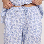 Detailed view of elastic waistband and drawcord for adjustable comfort fit.