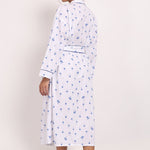Back view of the Hamptons Robe showing relaxed fit and length.