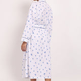 Back view of the Hamptons Robe showing relaxed fit and length.