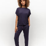 Womens Soft modal Navy Lounge Set