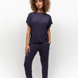Womens Soft modal Navy Lounge Set