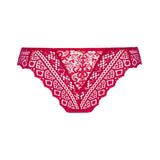 empeinte cassiopee thong gstring brief in lipstick pink ghost image