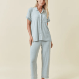 Kate Modal Soft Crop PJ Set Sage
