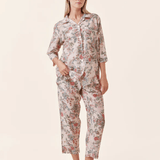 Layla Crop PJ Set Pink