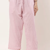 Revere Capri Pyjama Set Raspberry Stripe