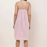 Frilly Nightie Raspberry Stripe