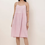 Frilly Nightie Raspberry Stripe