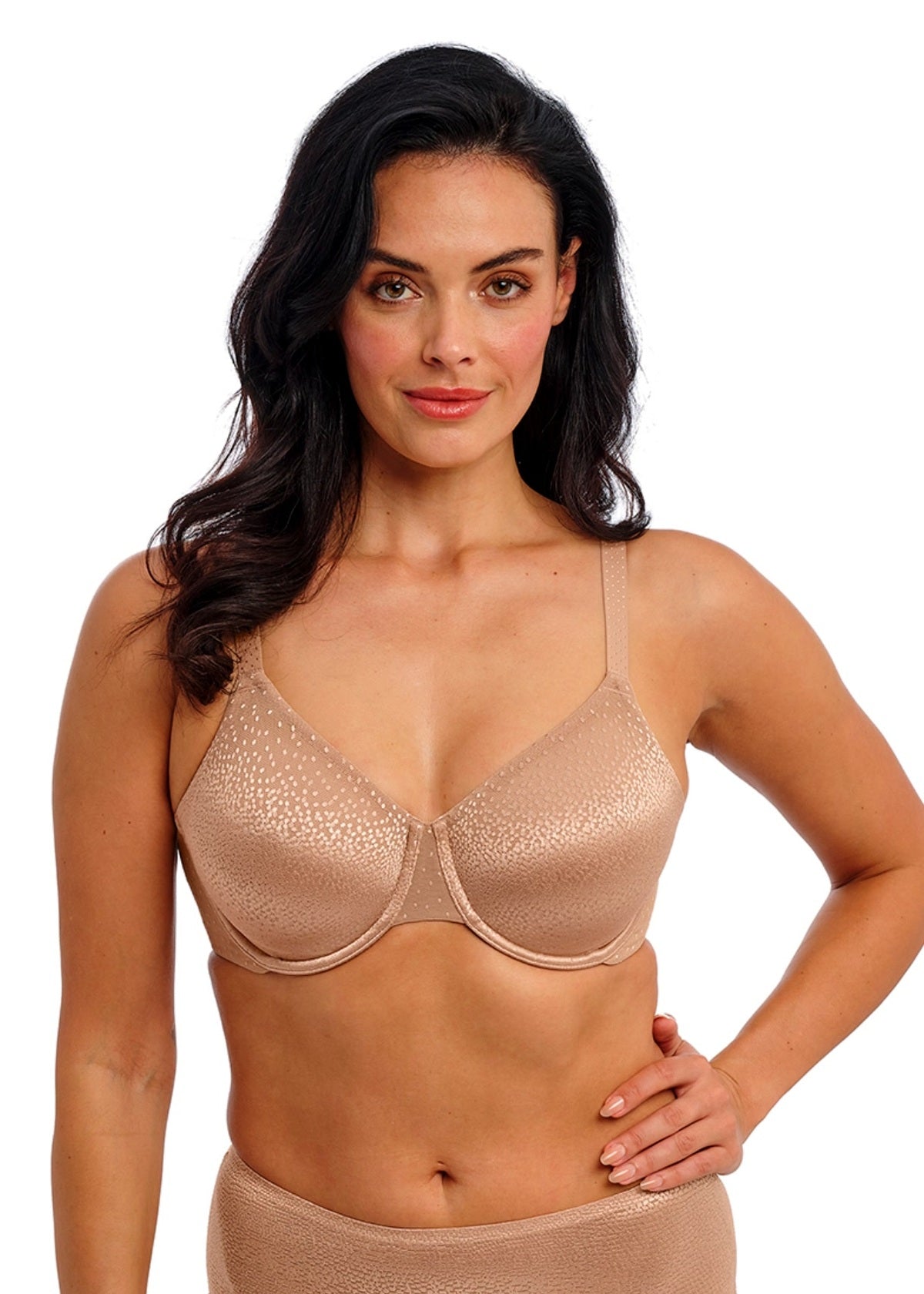 Back Appeal Soft Cup T-Shirt Bra Praline