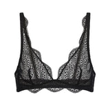Karma Wireless Triangle Bra Black