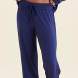 Kate Modal Soft Full Length PJ Set Navy
