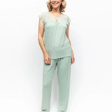 Julia Sage Jersey Cap Sleeve PJ Set