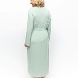 Julia Sage Jersey Longsleeve Long Robe
